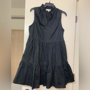 Karlie black cotton dress size large